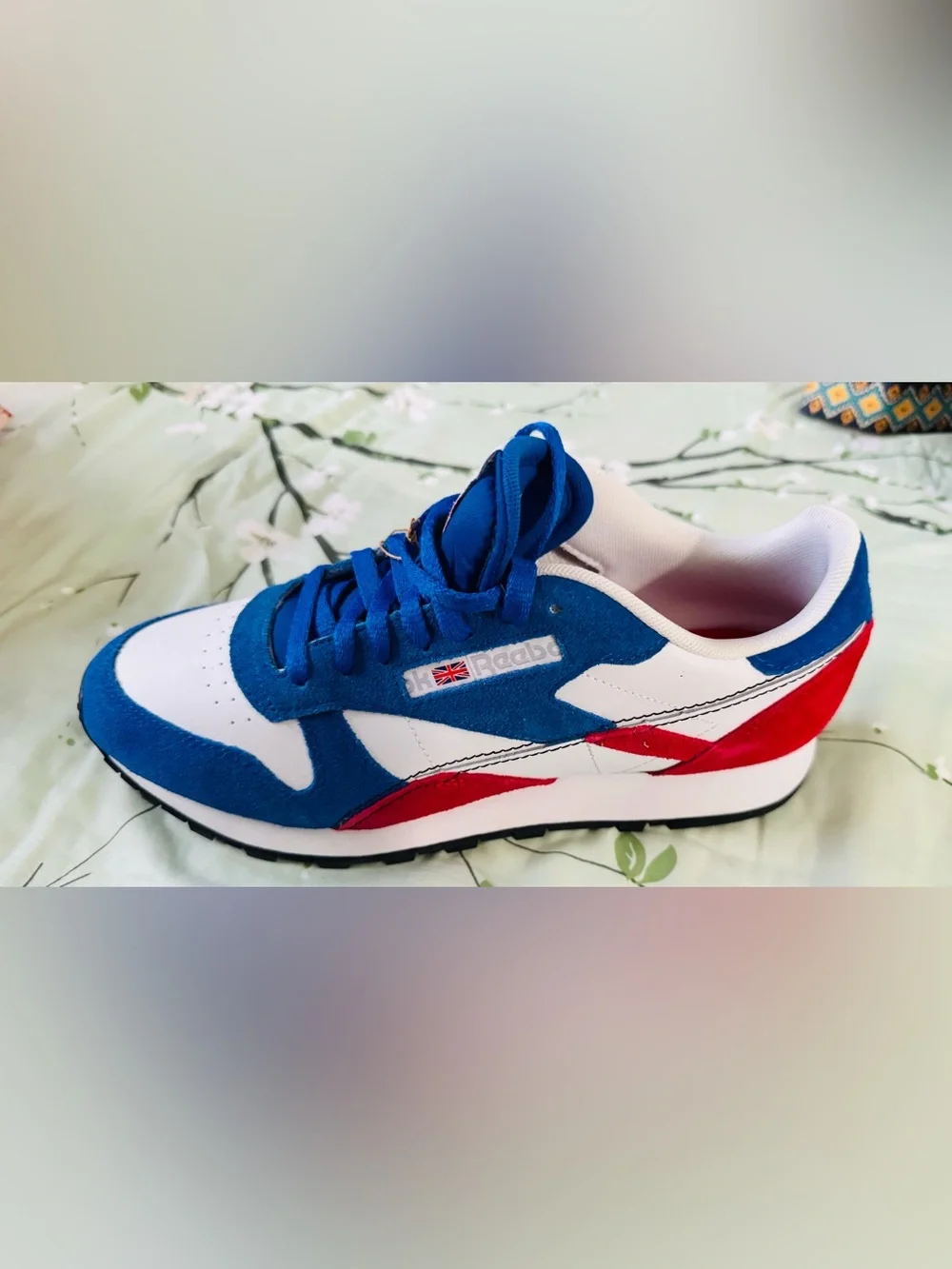 Reebok Classic Blue White Red Retro Runner